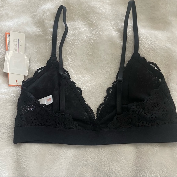 COLSIE BLACK LACE BRALETTE SIZE XS 34A/B NWT - Picture 3 of 6